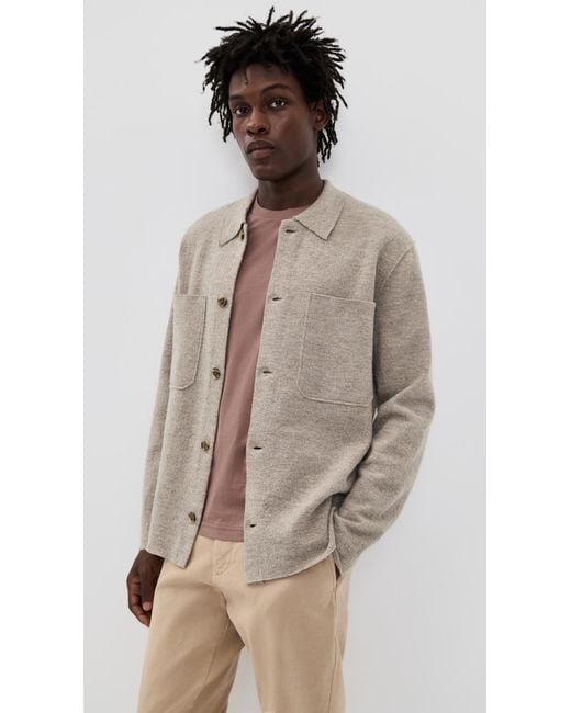 NN07 Multicolor Jonas Full Button Sweater for men