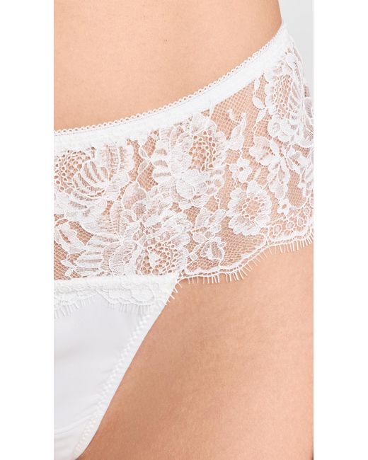 Hanky Panky Blue Happiy Ever After Retro Thong Ight Ivory X