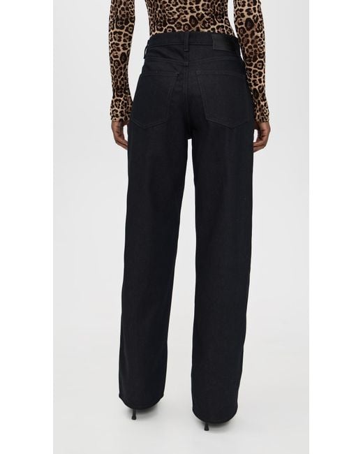 DL1961 Black Kaylen Soft Curve High Rise Jeans