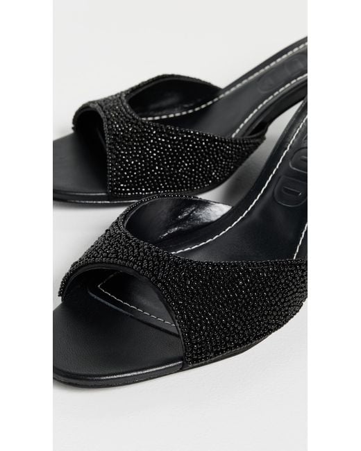 Staud Black Brigitte Mules
