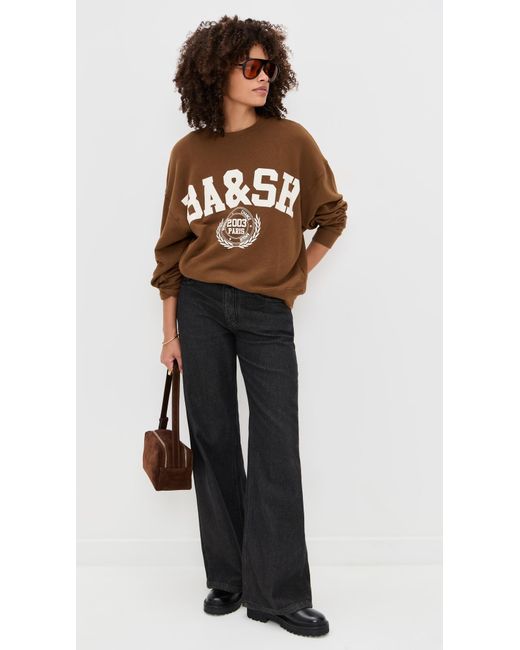 Ba&sh Brown Benjamin Sweatshirt