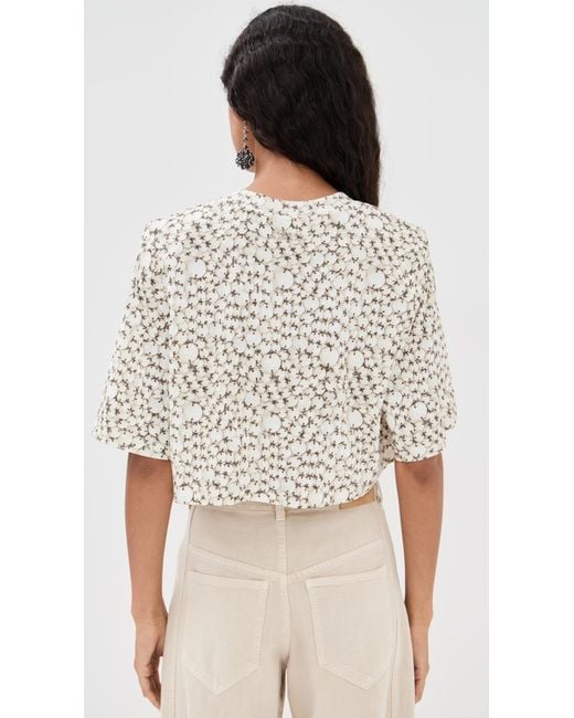 Isabel Marant Black Zaely Top