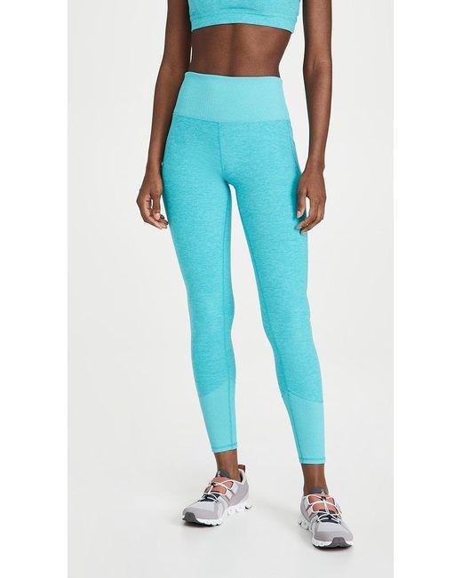 Alo Yoga High Waist Alosoft Leggings in Blue | Lyst