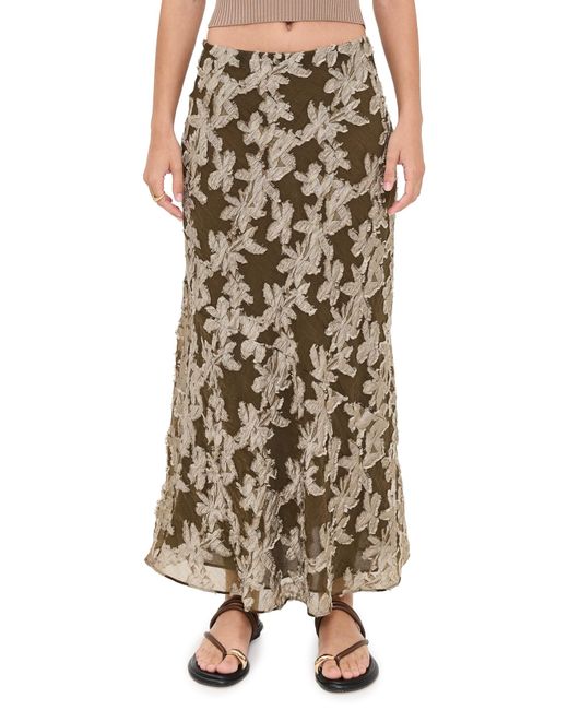 Rag & Bone Wren Skirt in Natural | Lyst