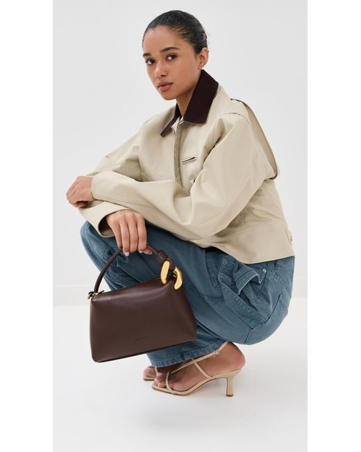 JW Anderson The Jwa Small Corner Bag in Brown | Lyst