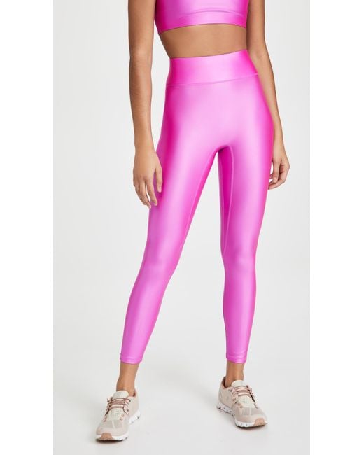 All Access Pink Center Stage Shine Leggings