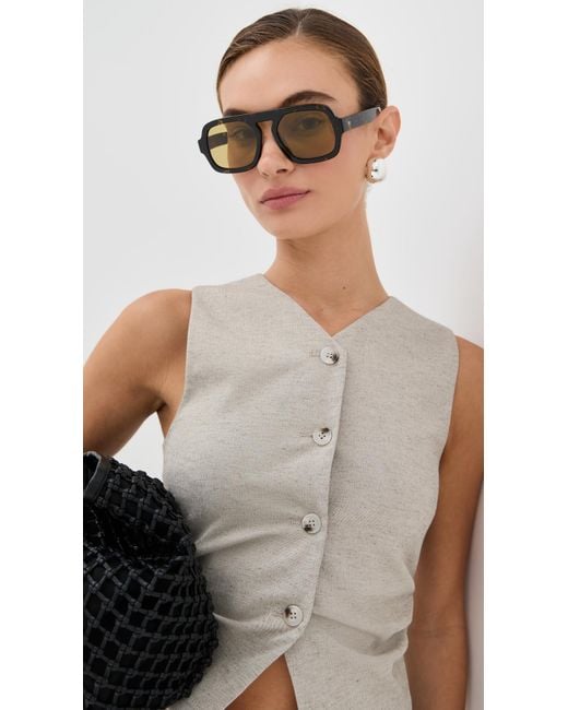 Elisa Johnson Black Jane Sunglasses