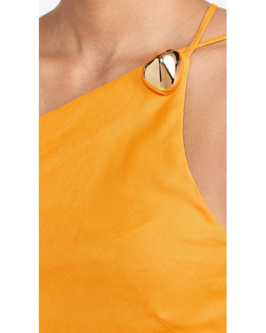 Cult Gaia Orange Rinley Dress