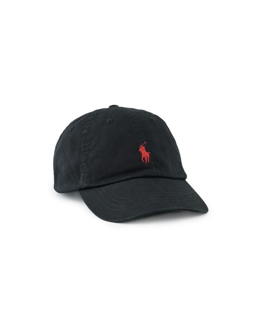Polo Ralph Lauren Black Chino Sport Cap