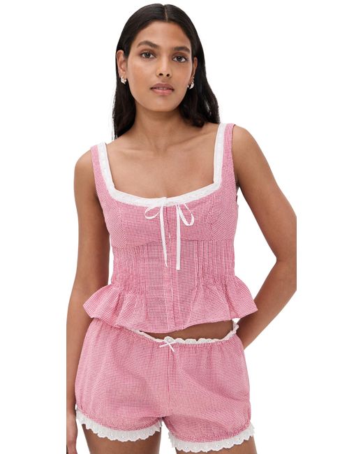 Nia Pink Lemon Top
