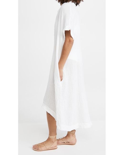 9seed White Tunisia Caftan