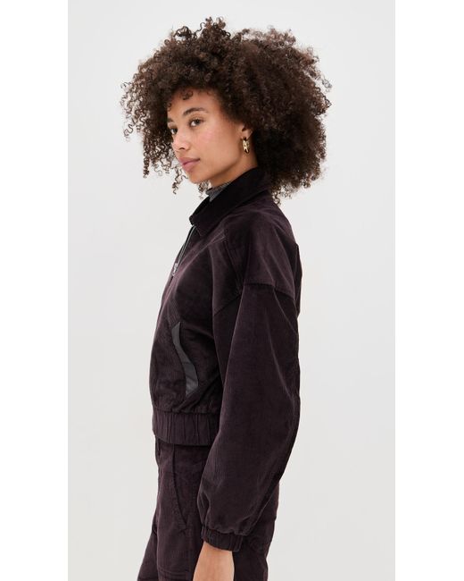 Rag & Bone Black Lara Corduroy Jacket