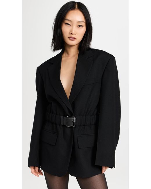 Alexander Wang Tailored Blazer in Black | Lyst