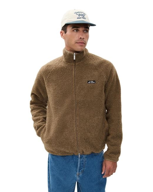 Les Deux Multicolor Creed Teddy Jacket for men