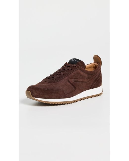 Rag & Bone Brown Retro Runner Sneakers