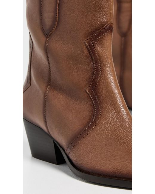 Free People Brown Cat Nap Cowboy Boots