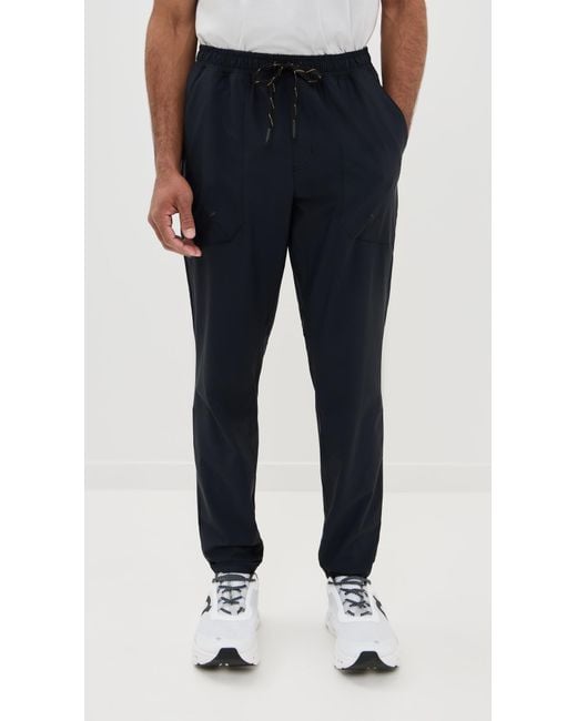 Rhone Black Pursuit Pants for men