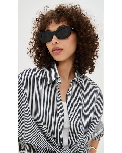 Wisdom Black Frame 30 Sunglasses