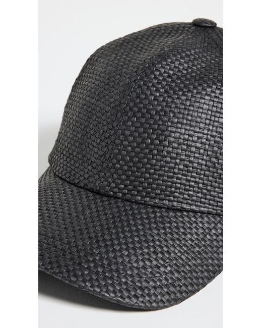 Hat Attack Black Beach Cap