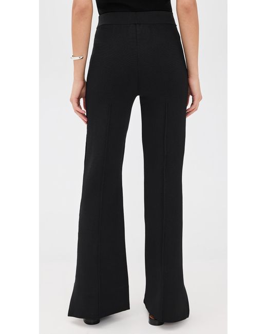 Apiece Apart Black Hana Pull On Full Flare Pants