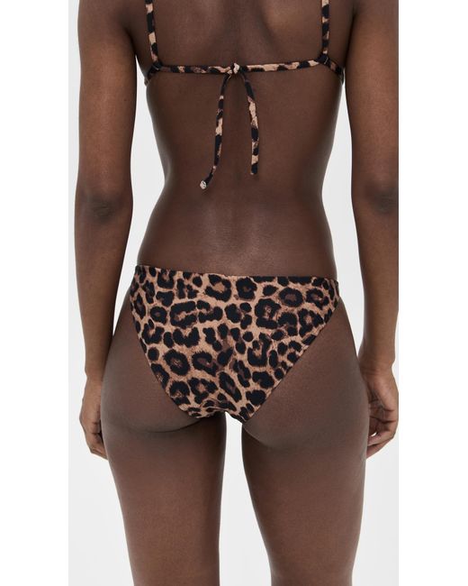 Anine Bing Brown Bellamy Bikini Bottoms