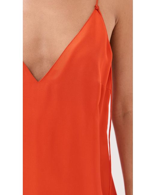 rohe orange dress RHE-Silk slip dress-41533056 810 446 Dope