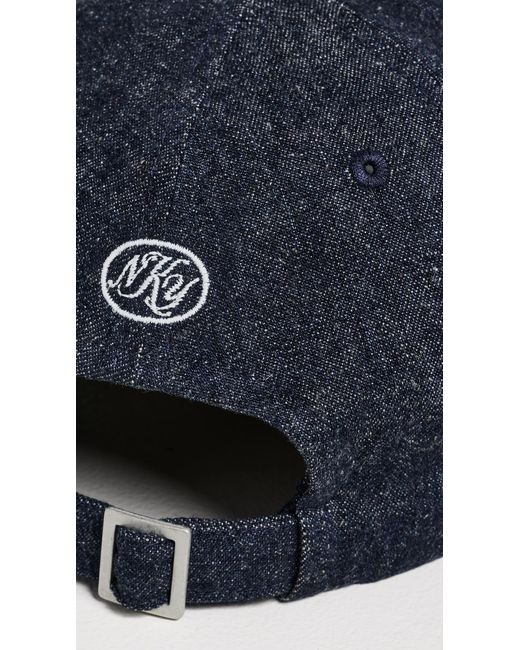 KNICKERBOCKER Blue Pacific Denim Cap for men