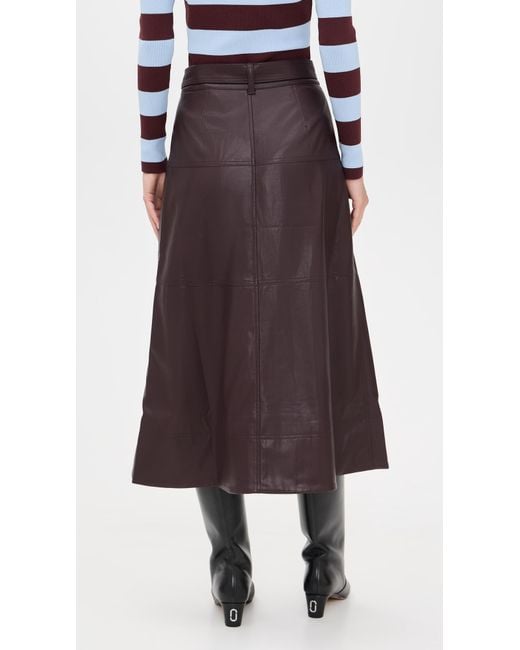 Tanya Taylor Black Hudley Skirt