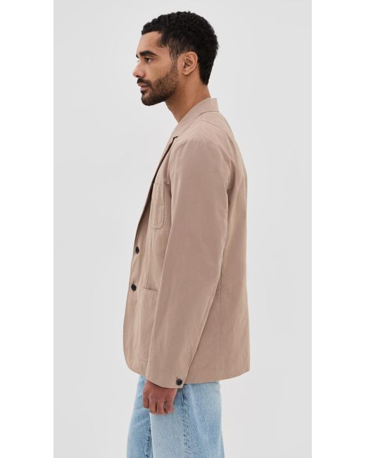 Rag & Bone Natural Achilles Peached Cotton Blazer for men