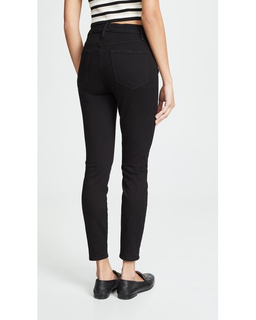 cropped cigarette jeans