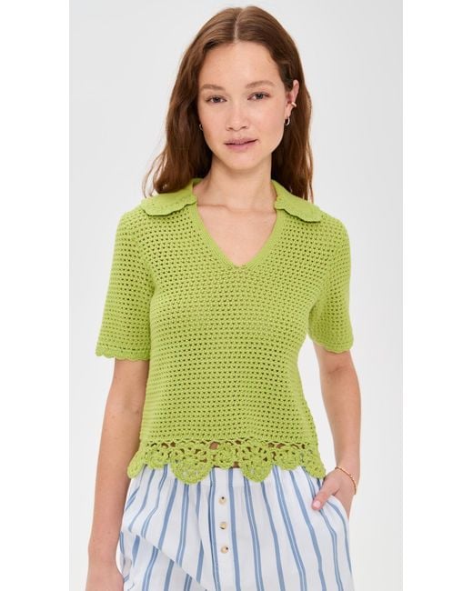 Rails Green Cora Sweater