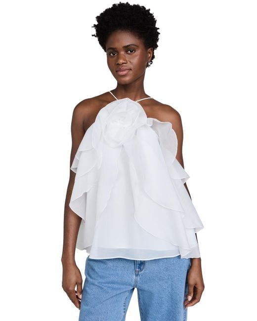 Aje. White Pandorea Layered Top