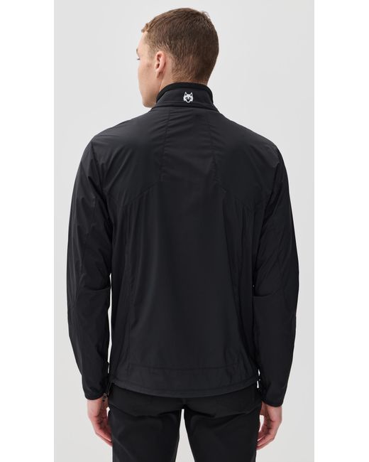 Greyson Black Trailwolf Lightweight Shell Jacket for men