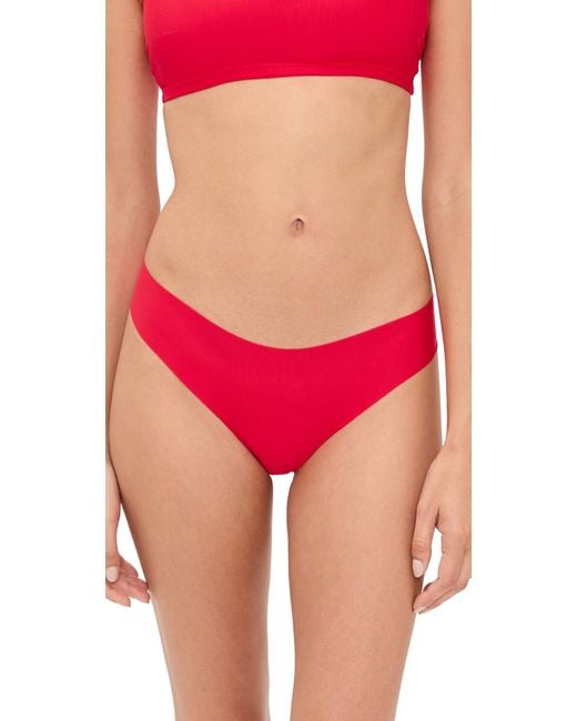 Commando Red Butter Thong