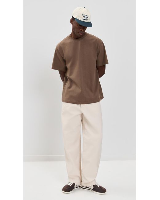 Power Goods Brown Super Weight Tee for men