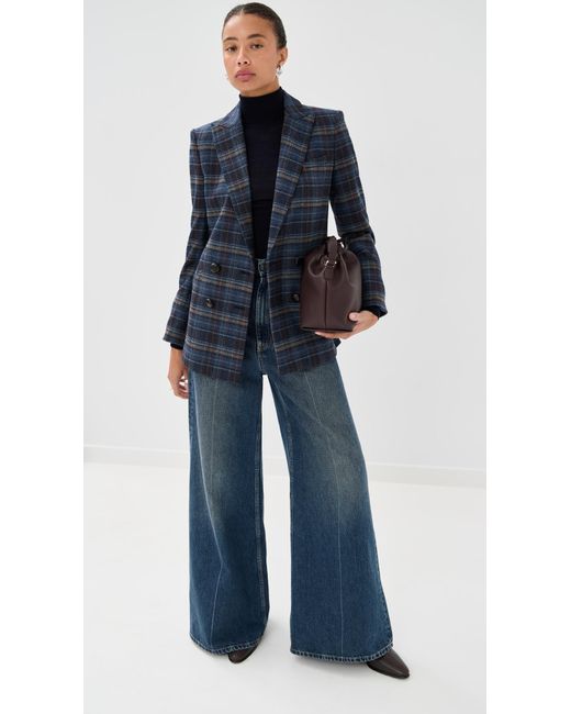 Veronica Beard Blue Oria Dickey Jacket