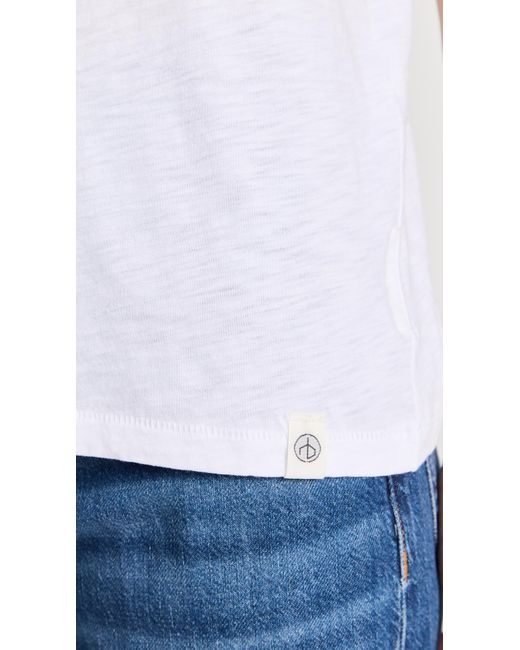 Rag & Bone White The Tee