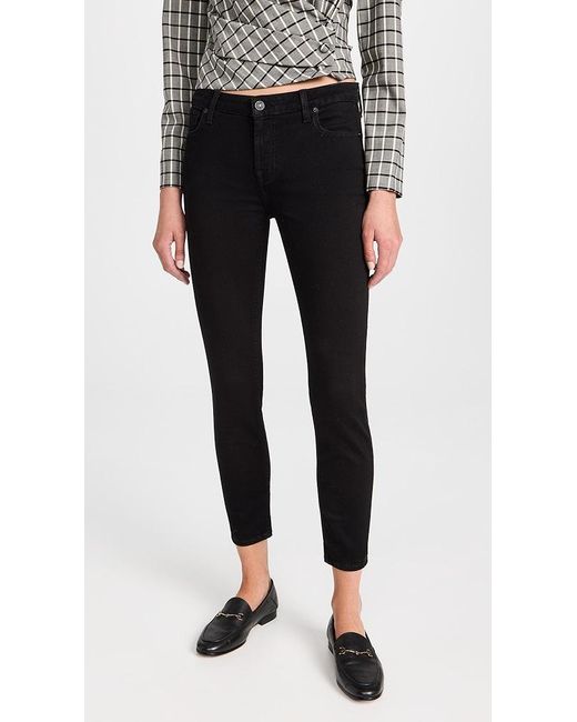 7 for all mankind hotsell b air ankle skinny black