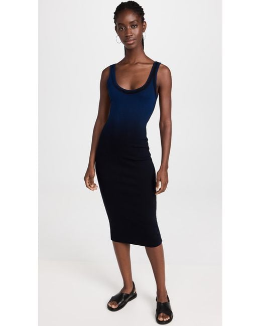 Cotton Citizen Cotton Verona Midi Dress in Blue Lyst