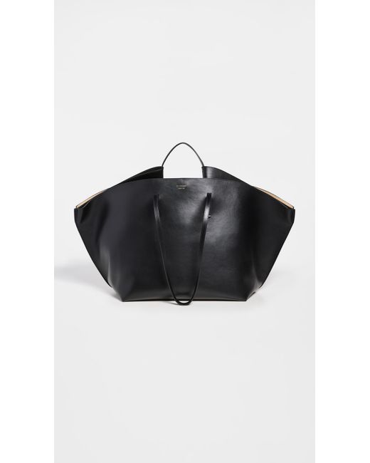 REE PROJECTS Black Tote Ann Large