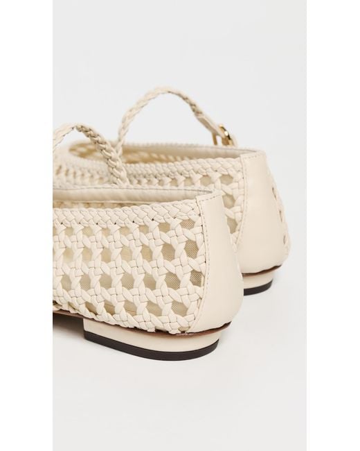Ulla Johnson White Crochet Flats