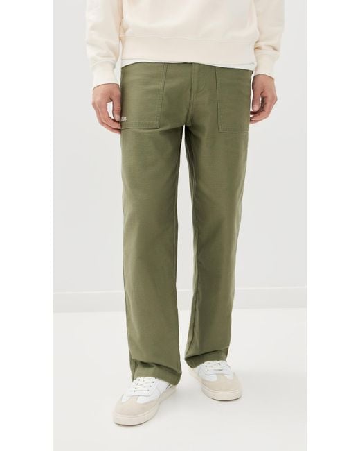 Malbon Golf Green Braxton Pants for men