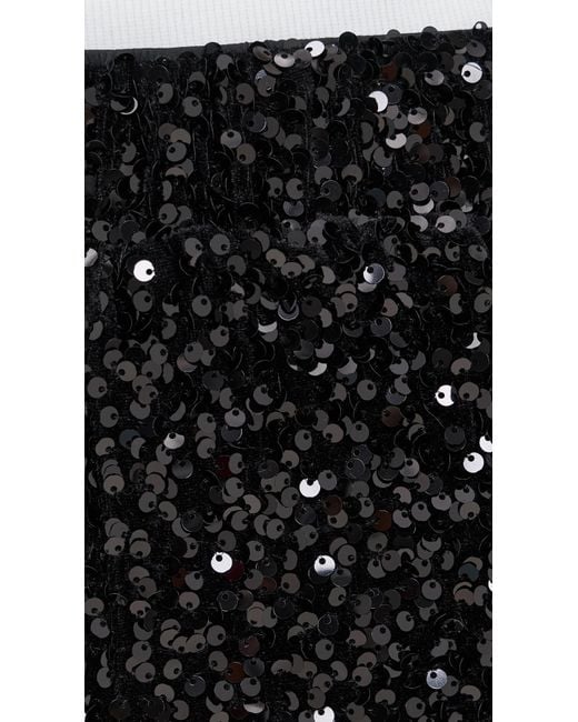 Endless Rose Black Sequins Shorts