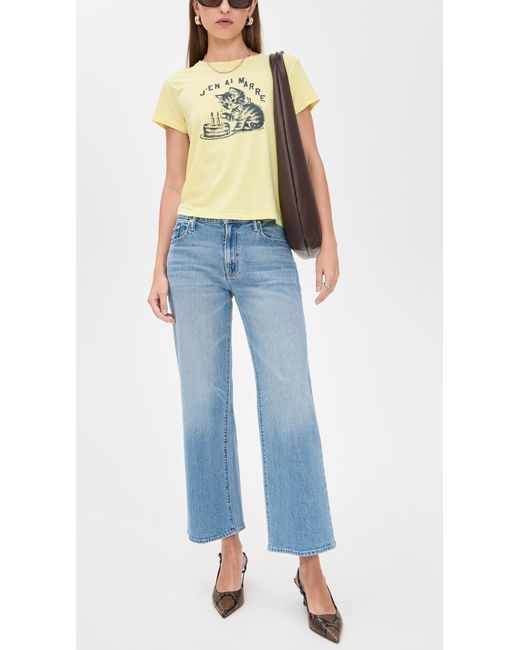 Mother Blue The Mid Rise Maven Ankle Jeans