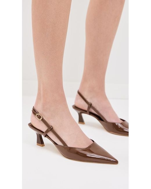 Stuart Weitzman Multicolor Vinnie 50Mm Slingback Heels