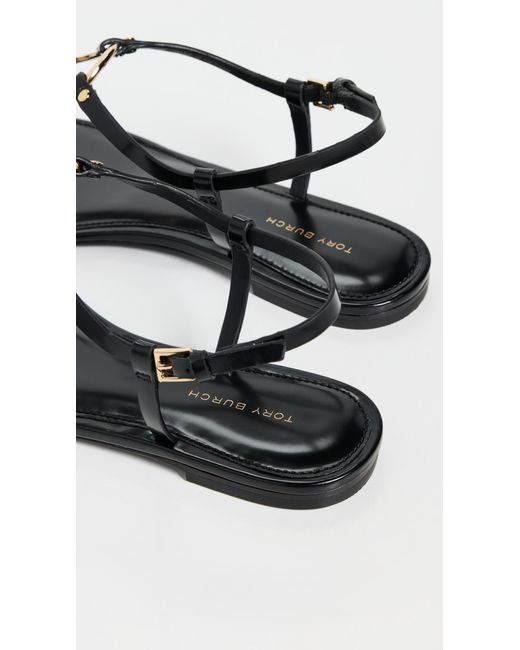 Tory Burch Black Ring Sandals