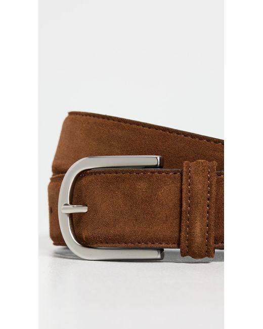 Andersons Multicolor Suede Belt for men