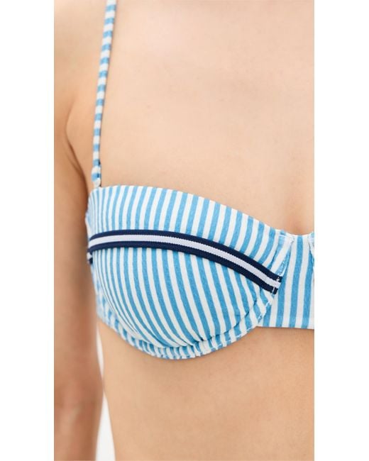 Solid & Striped Blue The Juliette Top