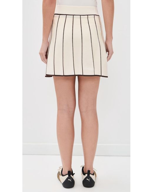 Malbon Natural Aurora Skort