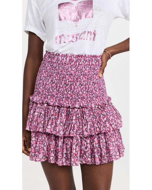 Étoile Isabel Marant Pink Naomi Skirt